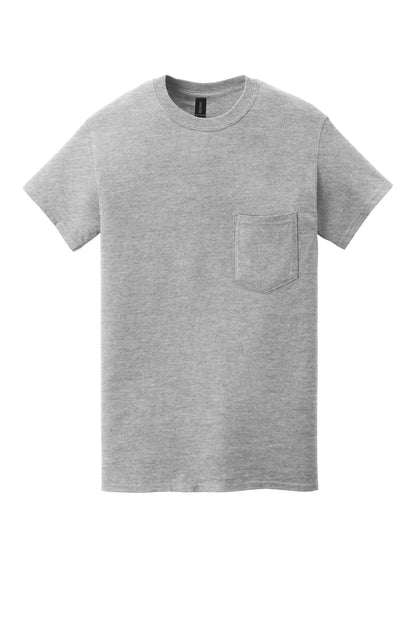 Gildan  Heavy Cotton  100% Cotton Pocket T-Shirt. 5300