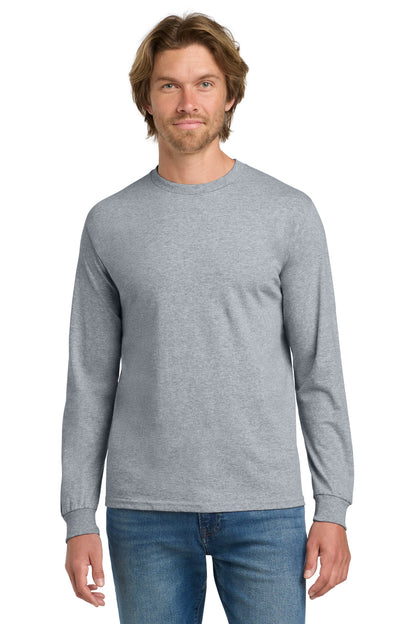 Gildan - Heavy Cotton 100% Cotton Long Sleeve T-Shirt.  5400