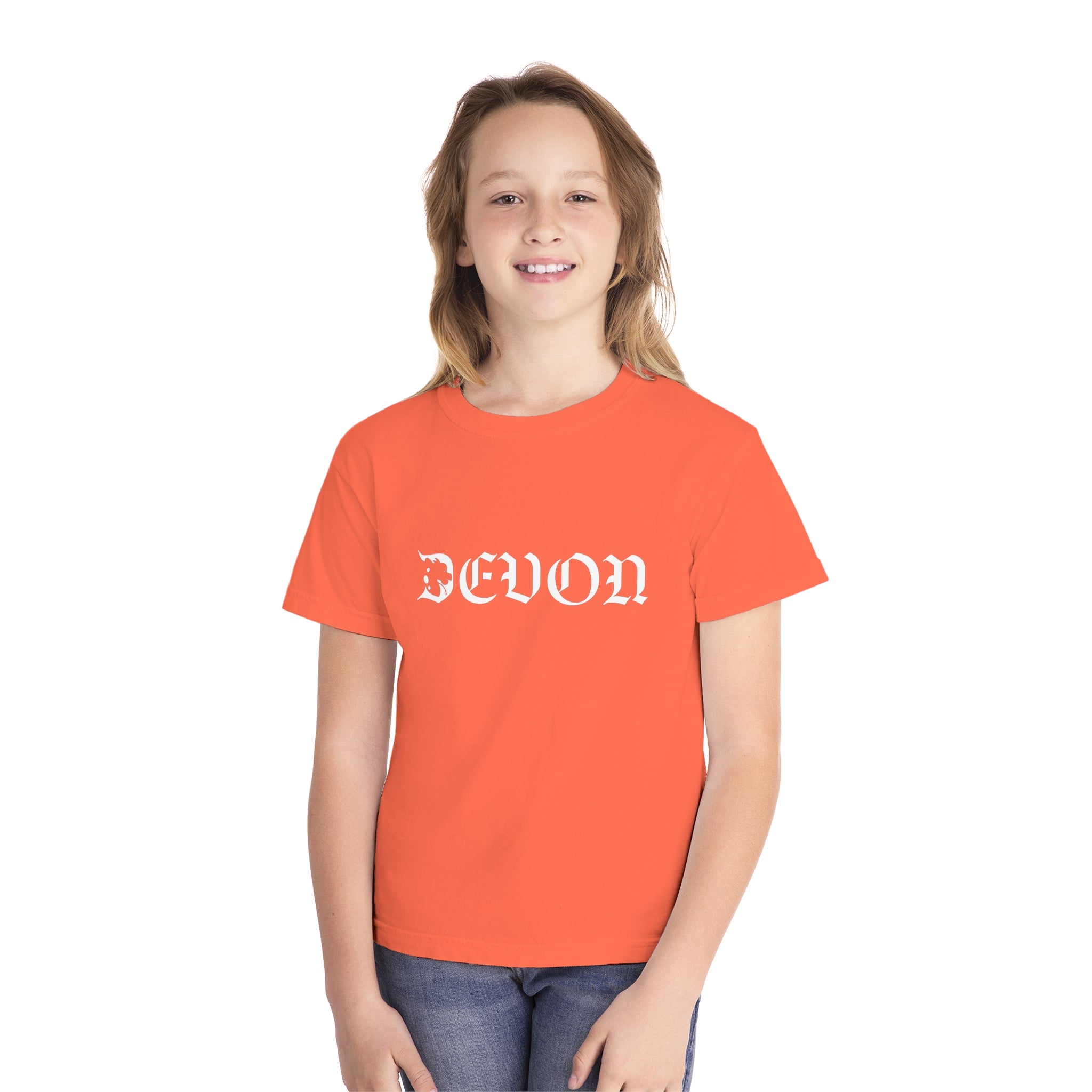 DE Oldstyle Sparky Youth Midweight Tee (Available in 12 Colors)