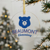 BES Beary Simple Acrylic Ornament
