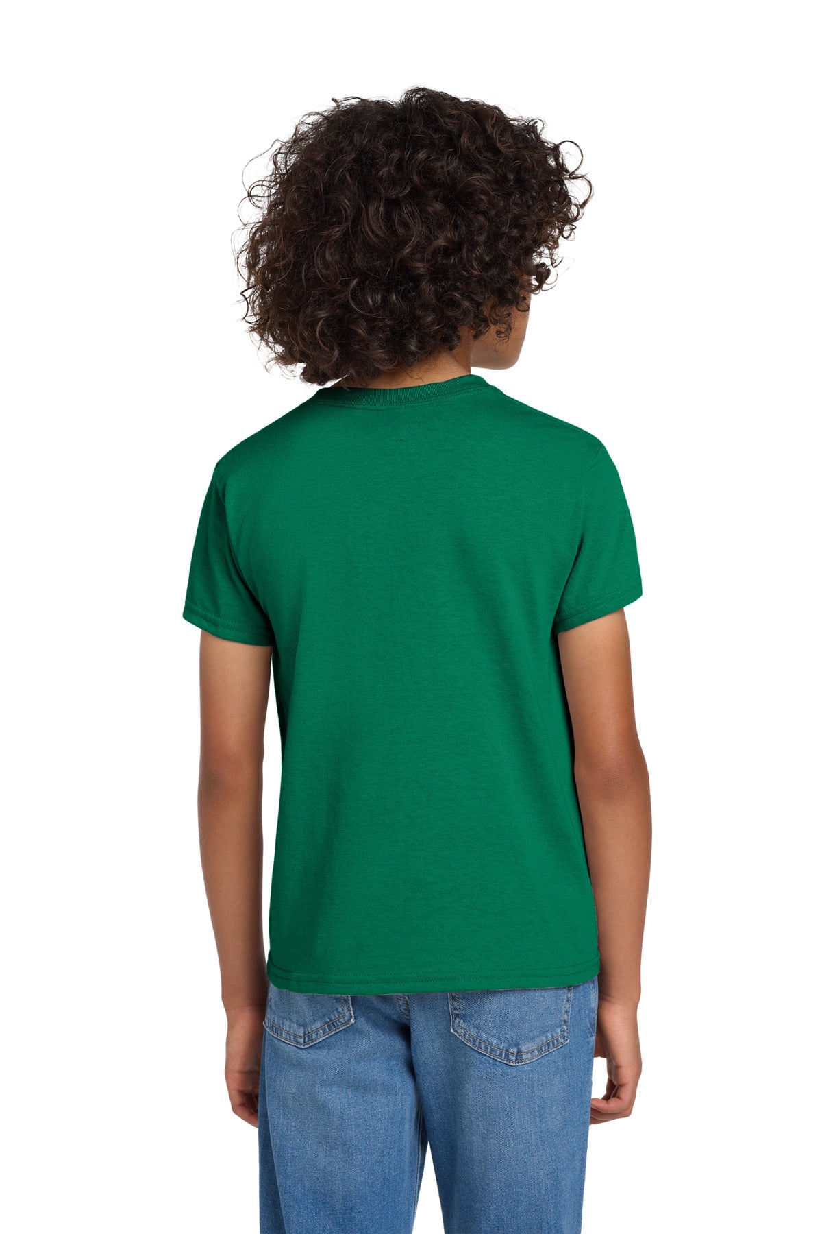 Gildan Youth DryBlend 50 Cotton/50 Poly T-Shirt.  8000B