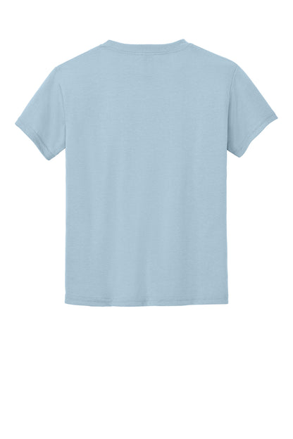 Gildan Youth DryBlend 50 Cotton/50 Poly T-Shirt.  8000B