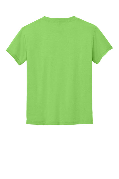 Gildan Youth DryBlend 50 Cotton/50 Poly T-Shirt.  8000B