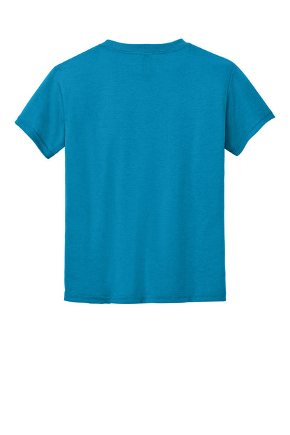 Gildan Youth DryBlend 50 Cotton/50 Poly T-Shirt.  8000B