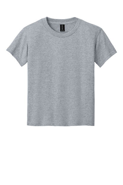 Gildan Youth DryBlend 50 Cotton/50 Poly T-Shirt.  8000B