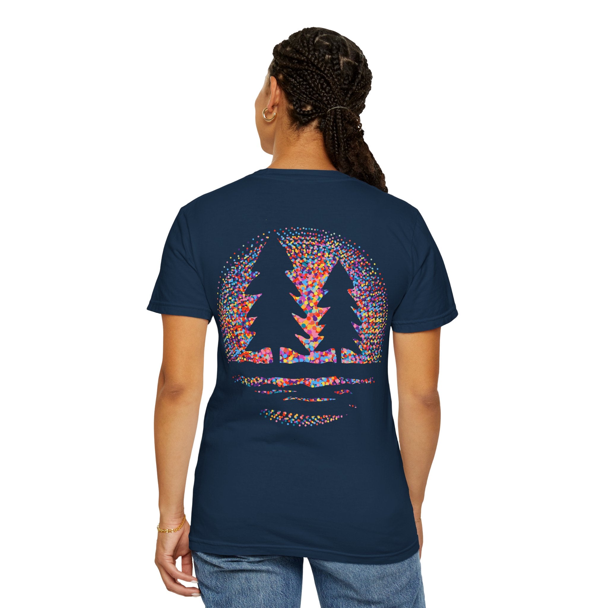 TC Adult Confetti front/back print (Available in 12 Colors)