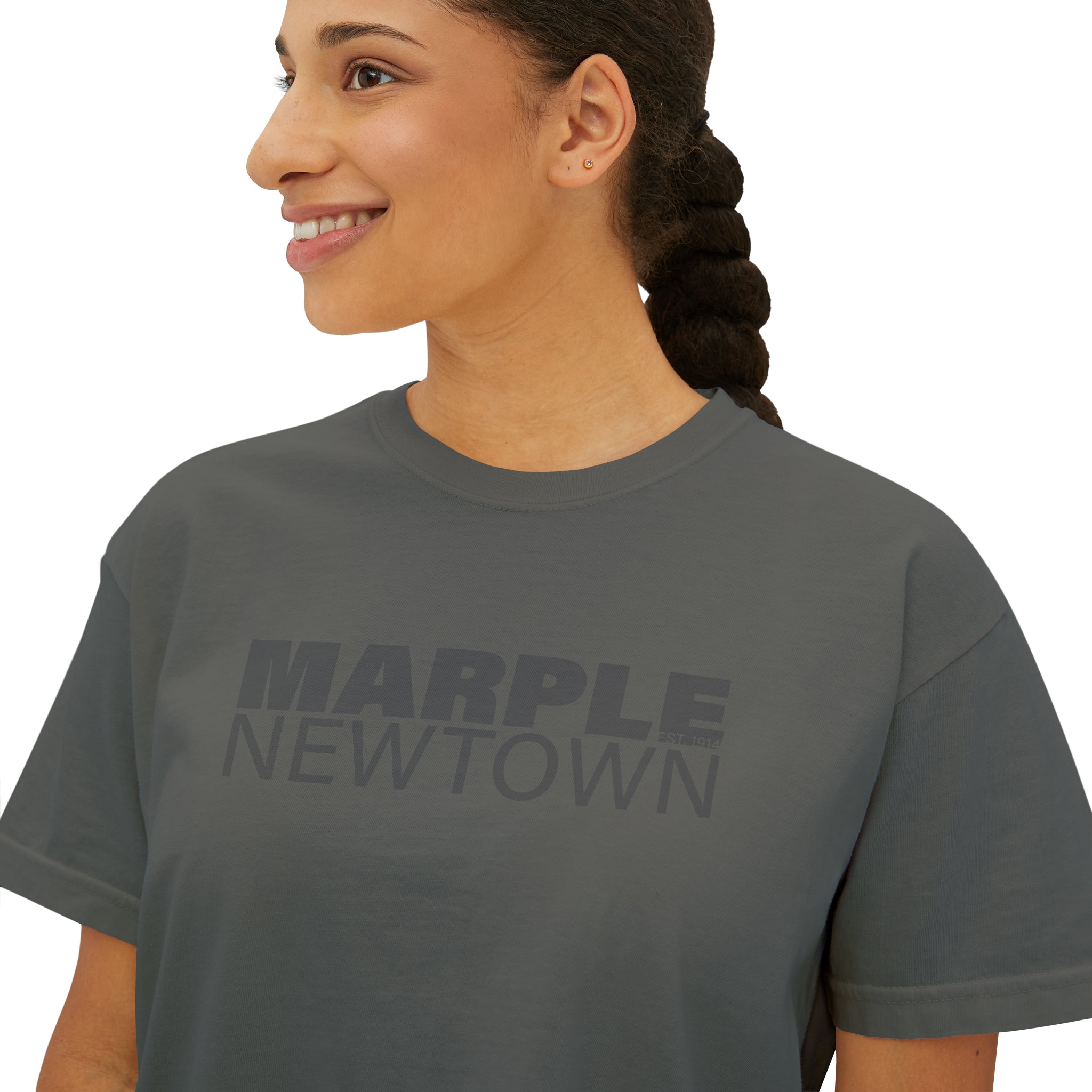 PH 2 Tone On Women's Boxy Tee