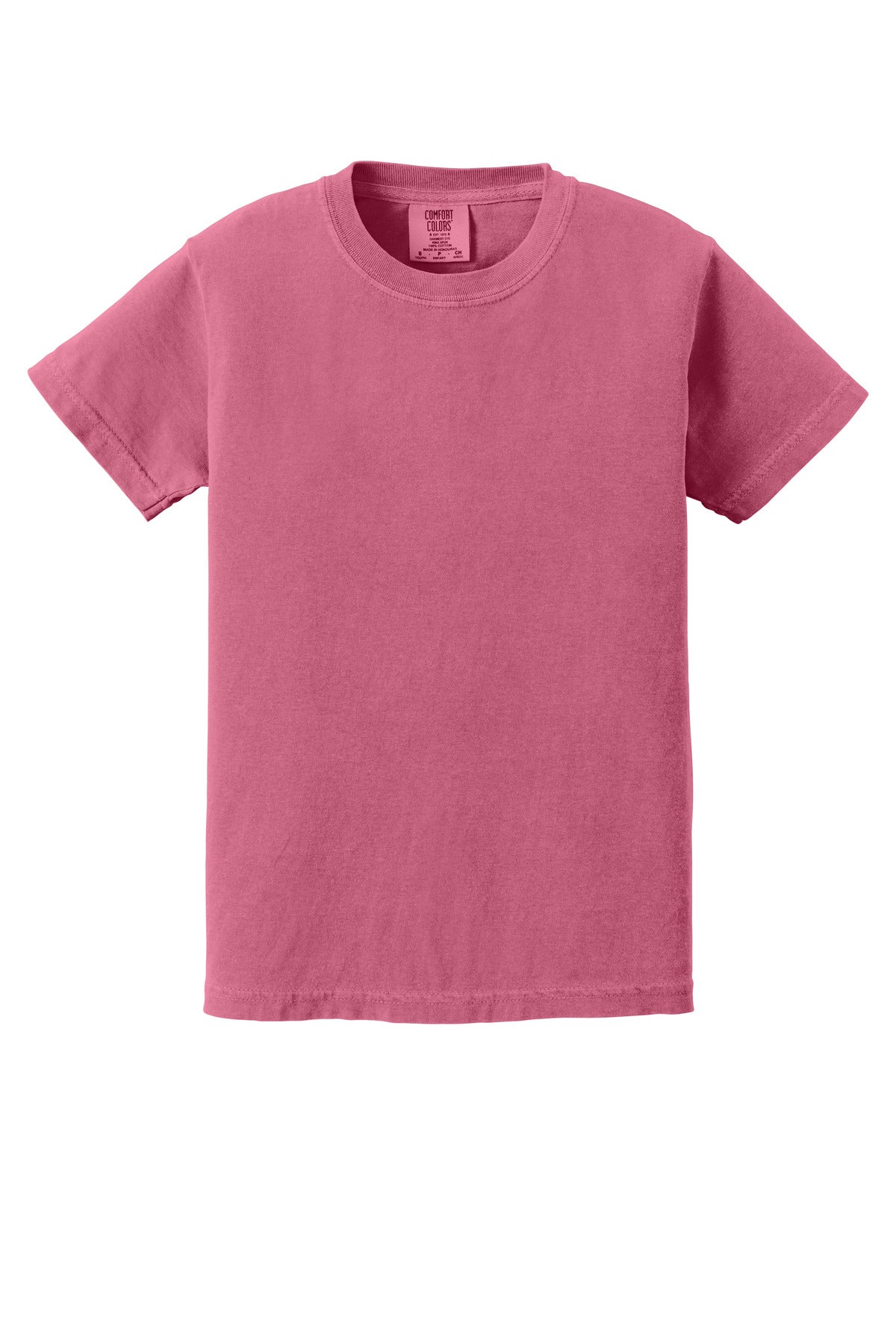 COMFORT COLORS  Youth Heavyweight Ring Spun Tee. 9018