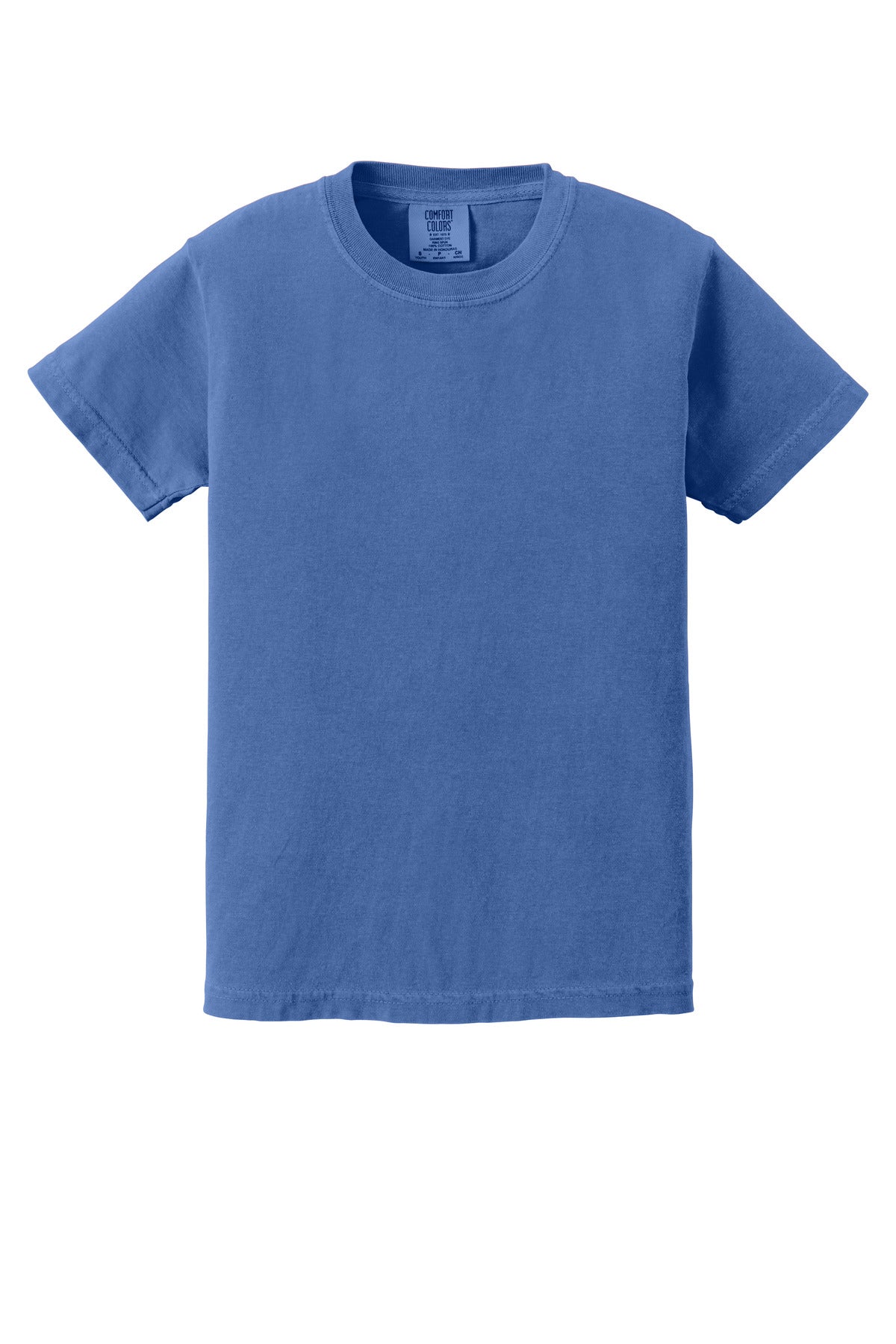 COMFORT COLORS  Youth Heavyweight Ring Spun Tee. 9018