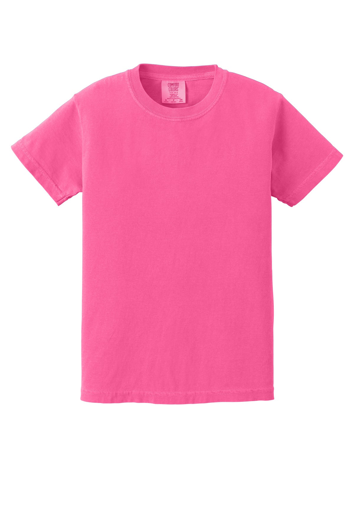 COMFORT COLORS  Youth Heavyweight Ring Spun Tee. 9018