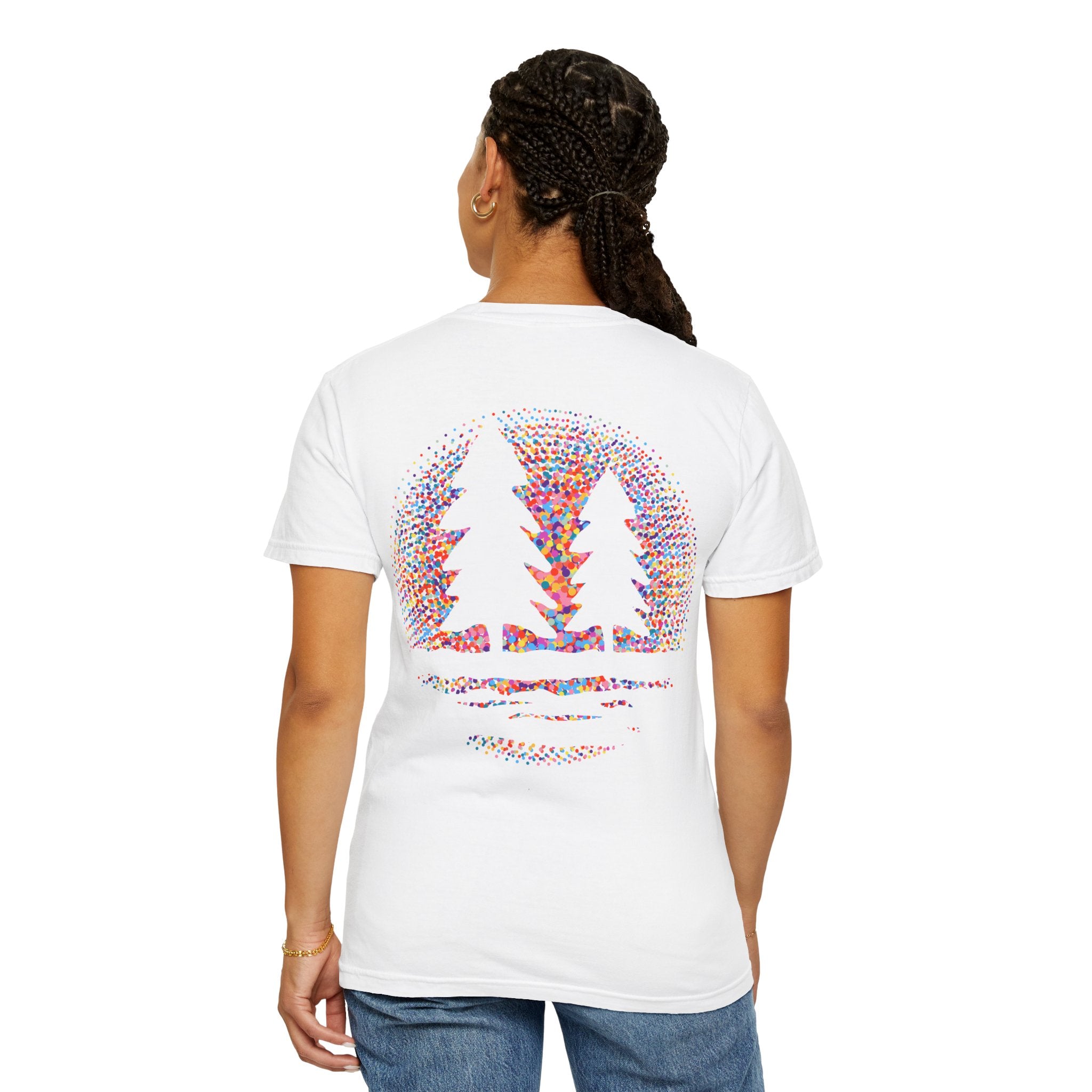 TC Adult Confetti front/back print (Available in 12 Colors)