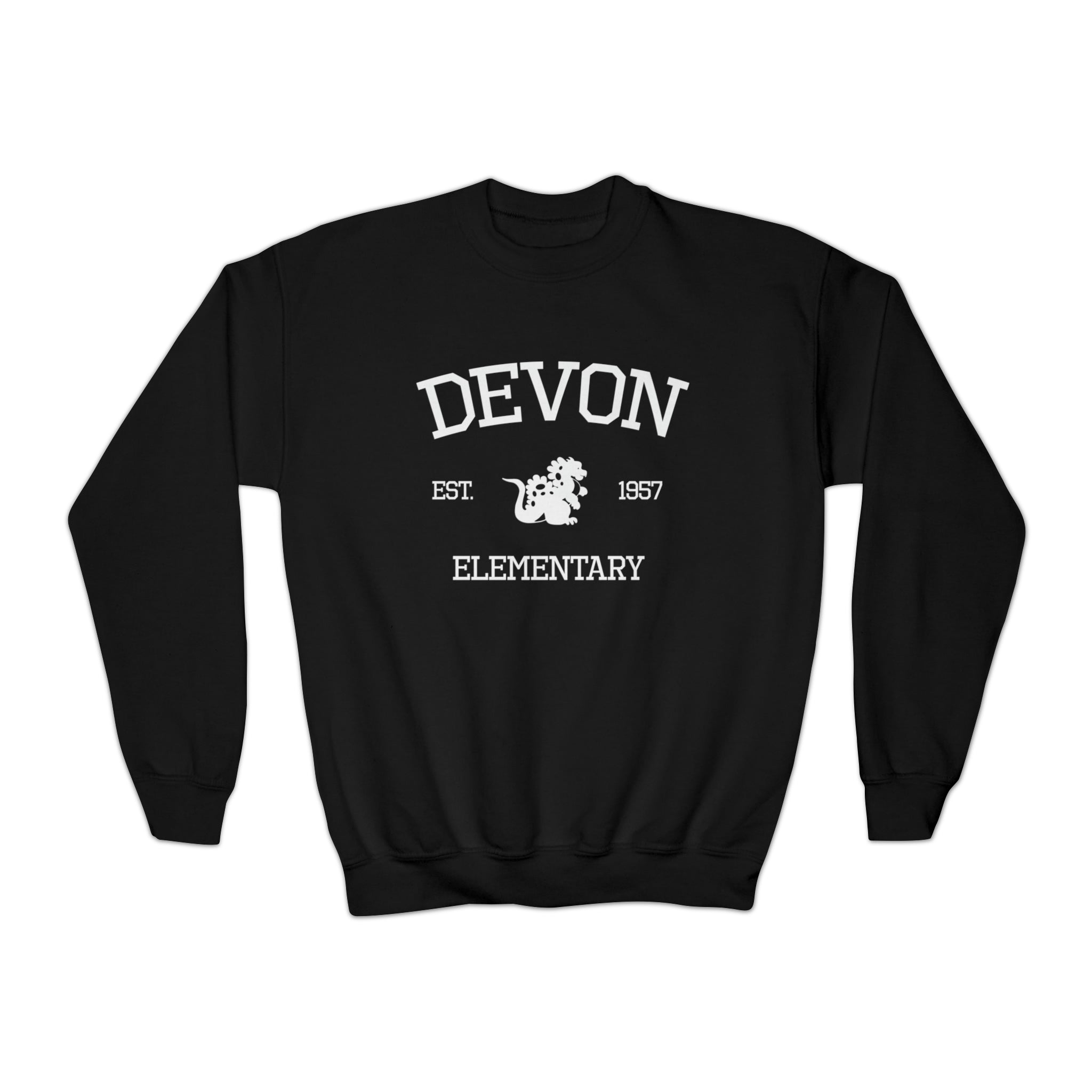 DE Distresses Youth Crewneck Sweatshirt