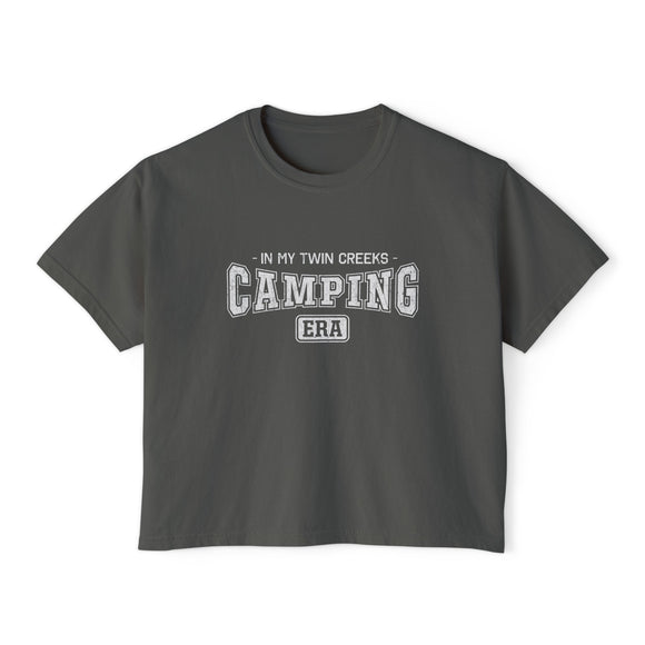 TC Women's Camping Era Boxy Tee (Available in 4 Colors)