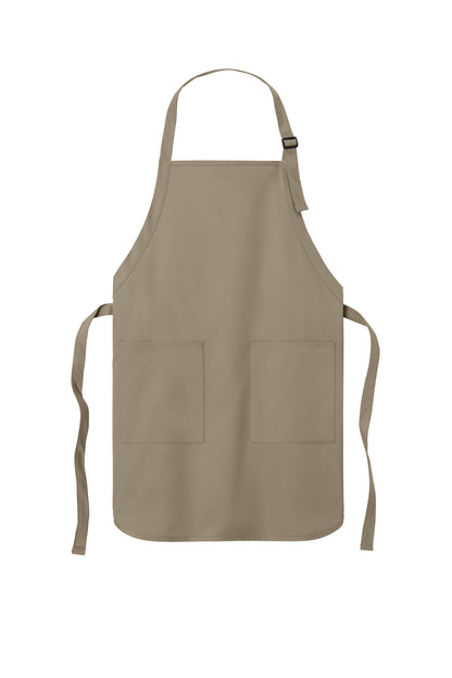 Port Authority  Full-Length Two-Pocket Bib Apron. A600