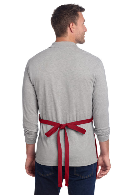 Port Authority  Full-Length Two-Pocket Bib Apron. A600
