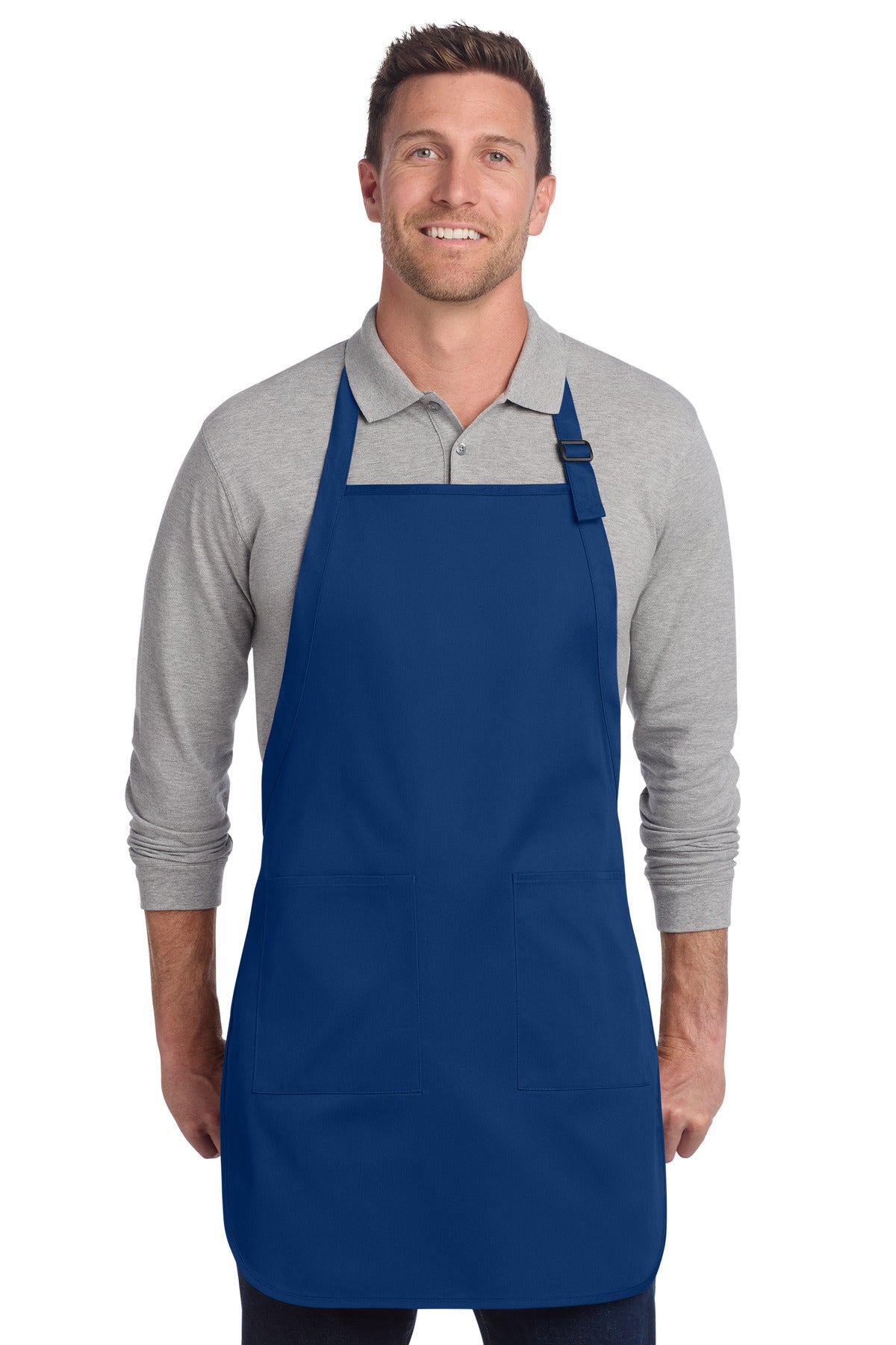 Port Authority  Full-Length Two-Pocket Bib Apron. A600