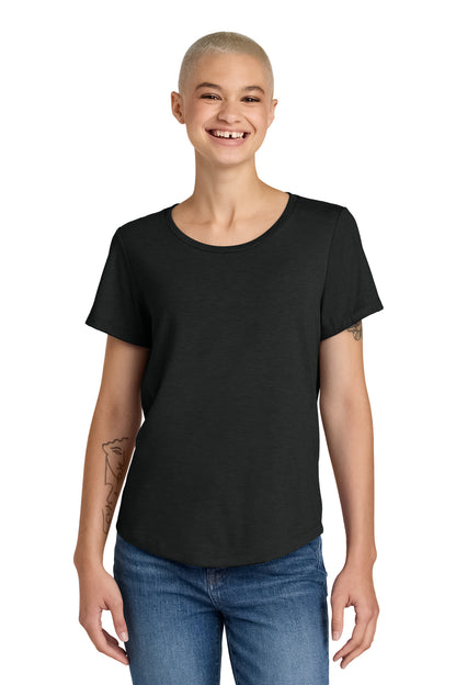 Allmade Women's Relaxed Tri-Blend Scoop Neck Tee AL2015
