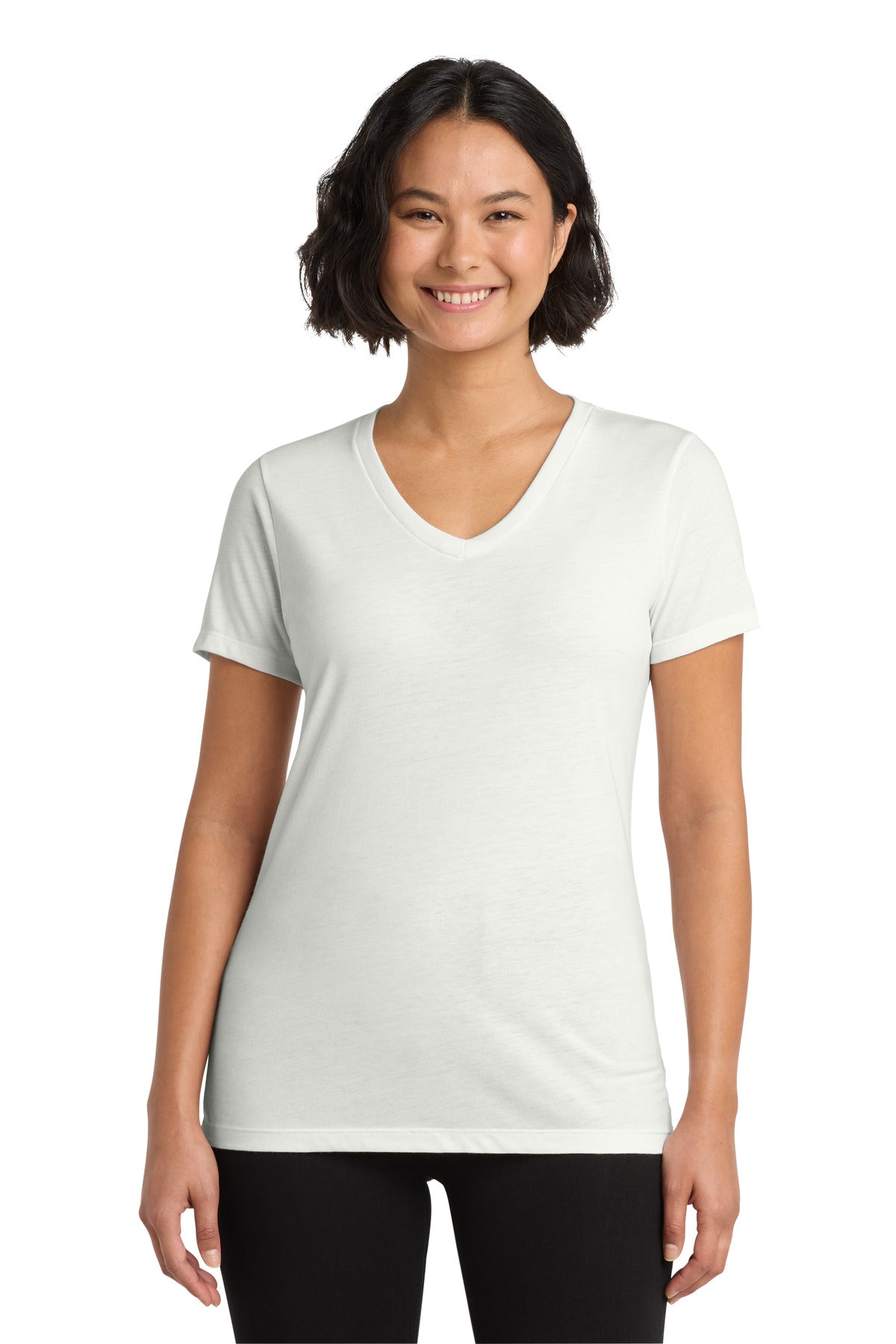 Allmade  Women's Tri-Blend V-Neck Tee AL2018