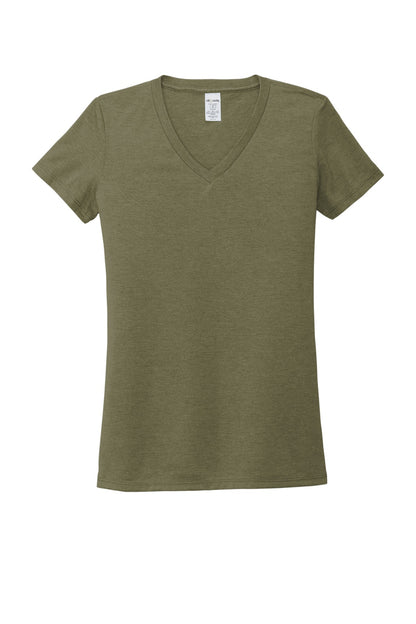 Allmade  Women's Tri-Blend V-Neck Tee AL2018