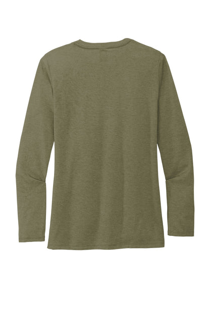Allmade   Women's Tri-Blend Long Sleeve Tee AL6008