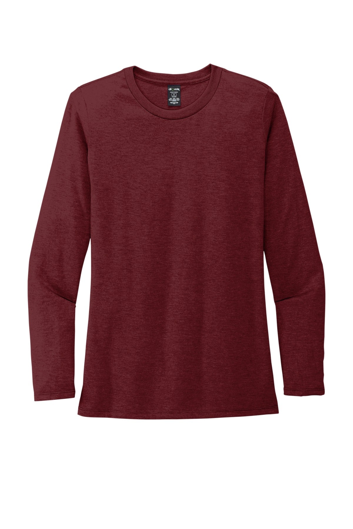 Allmade   Women's Tri-Blend Long Sleeve Tee AL6008