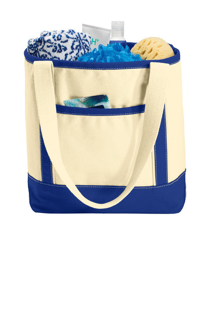 Port Authority Medium Cotton Canvas Tote. BG412