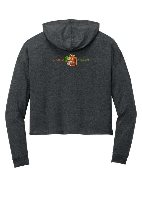 CC District® Women’s Perfect Tri® Midi Long Sleeve Hoodie (wrist and back prints)