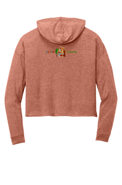 CC District® Women’s Perfect Tri® Midi Long Sleeve Hoodie (wrist and back prints)
