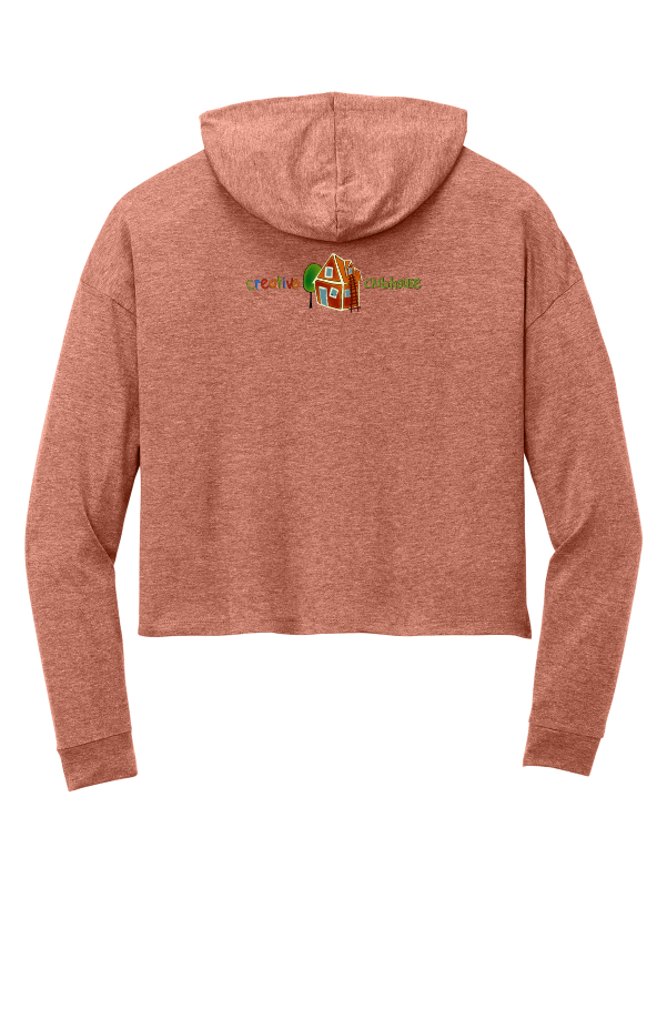 CC District® Women’s Perfect Tri® Midi Long Sleeve Hoodie (wrist and back prints)