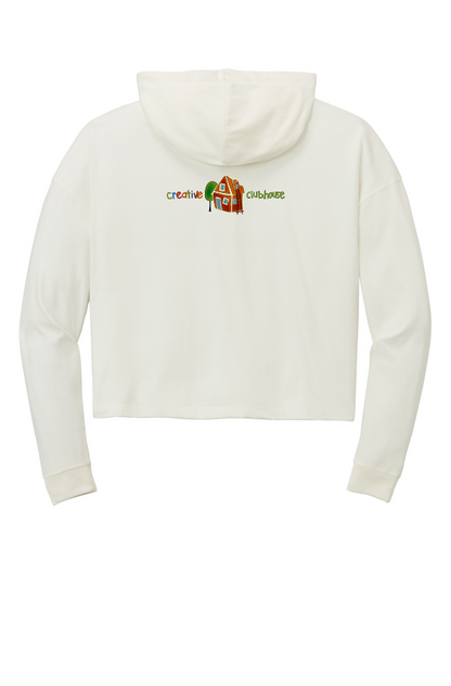 CC District® Women’s Perfect Tri® Midi Long Sleeve Hoodie (wrist and back prints)