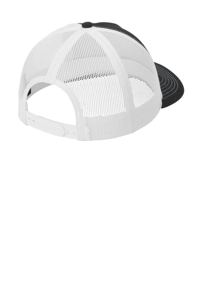 Port Authority Low-Profile Snapback 5-Panel Trucker Cap C405LP