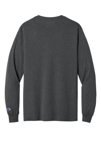 Champion  Heritage 5.2-Oz. Jersey Long Sleeve Tee CC8C