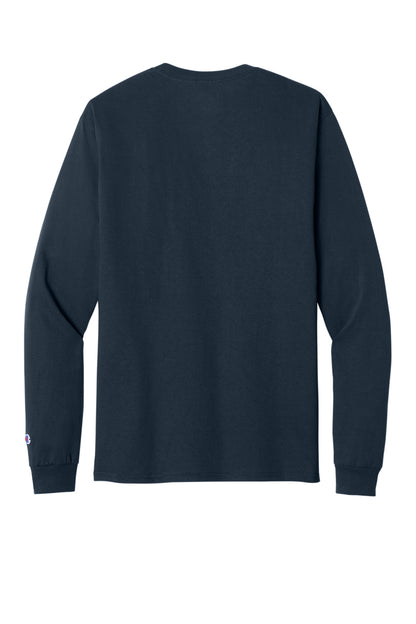 Champion  Heritage 5.2-Oz. Jersey Long Sleeve Tee CC8C