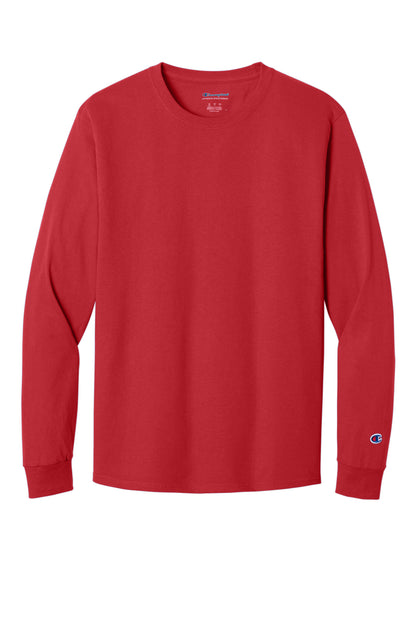 Champion  Heritage 5.2-Oz. Jersey Long Sleeve Tee CC8C
