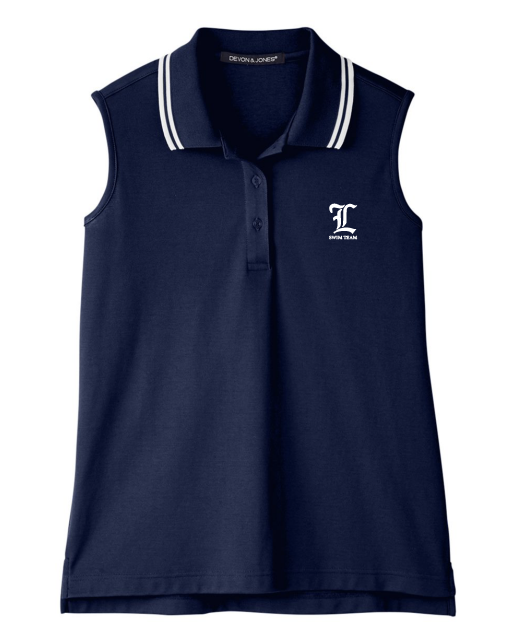 LCC Ladies Sleeveless Proformance Polo
