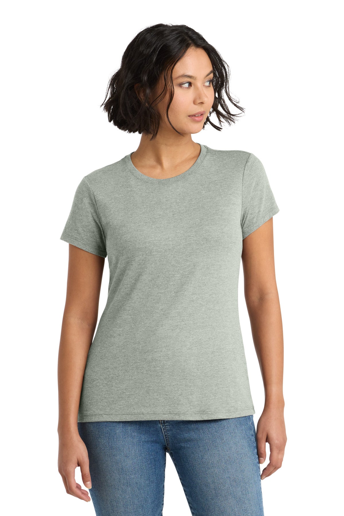 District  Women's Perfect Tri Tee. DM130L