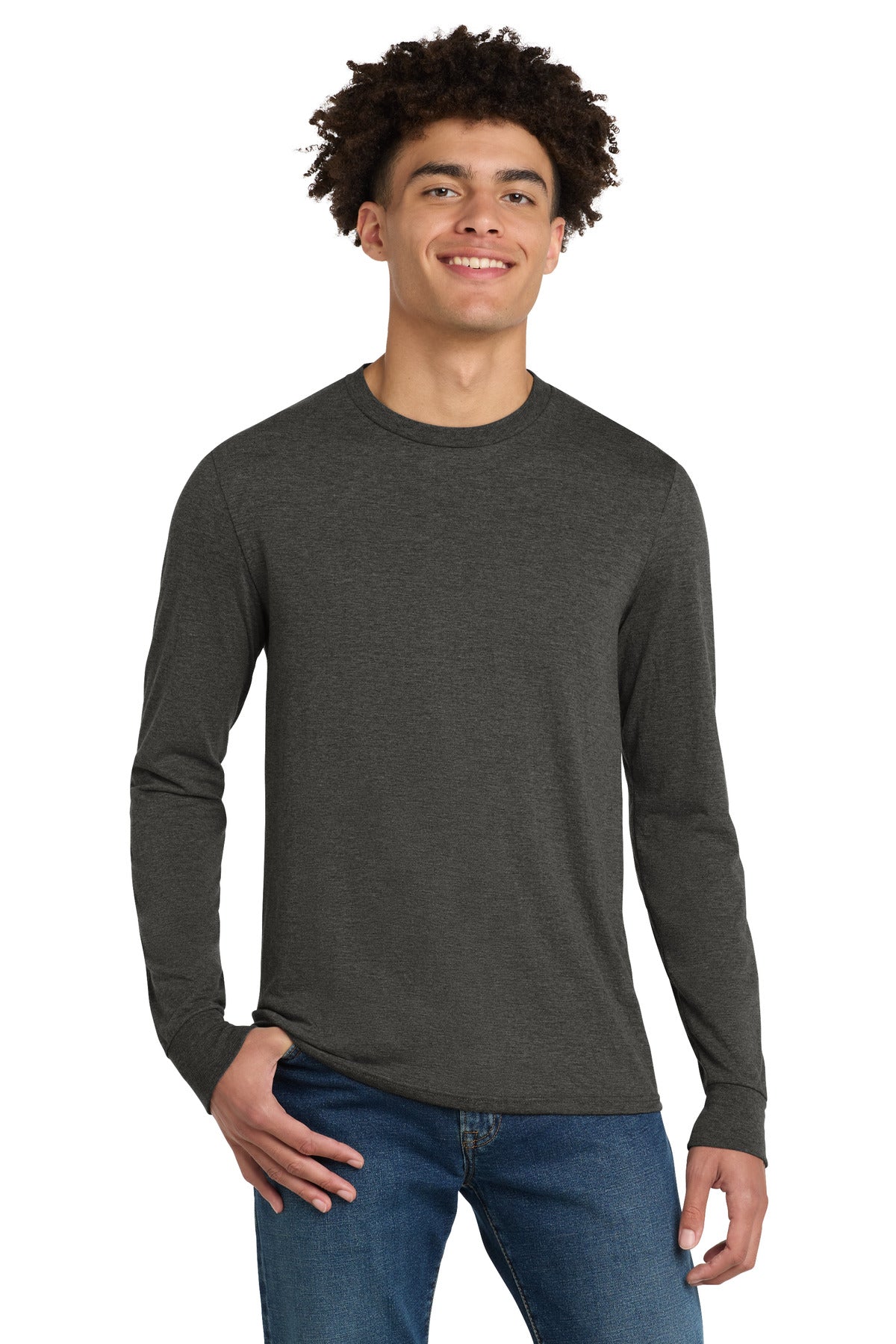 District Perfect Tri Long Sleeve Tee . DM132