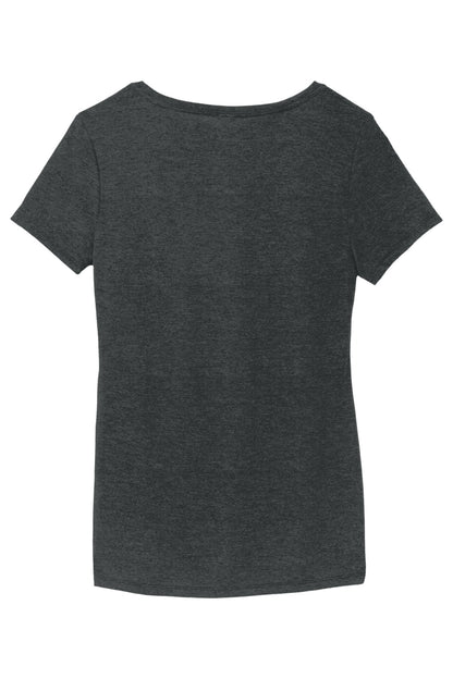 District Women's Perfect Tri V-Neck Tee. DM1350L