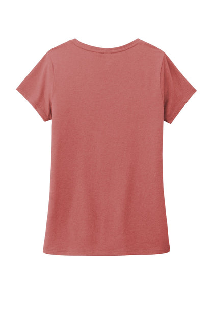 District Women's Perfect Tri V-Neck Tee. DM1350L