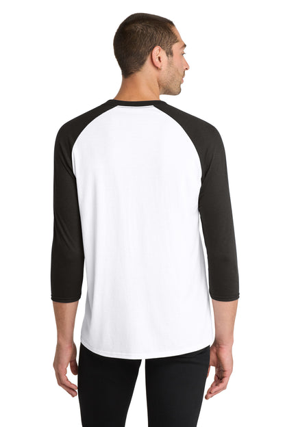 District  Perfect Tri 3/4-Sleeve Raglan. DM136