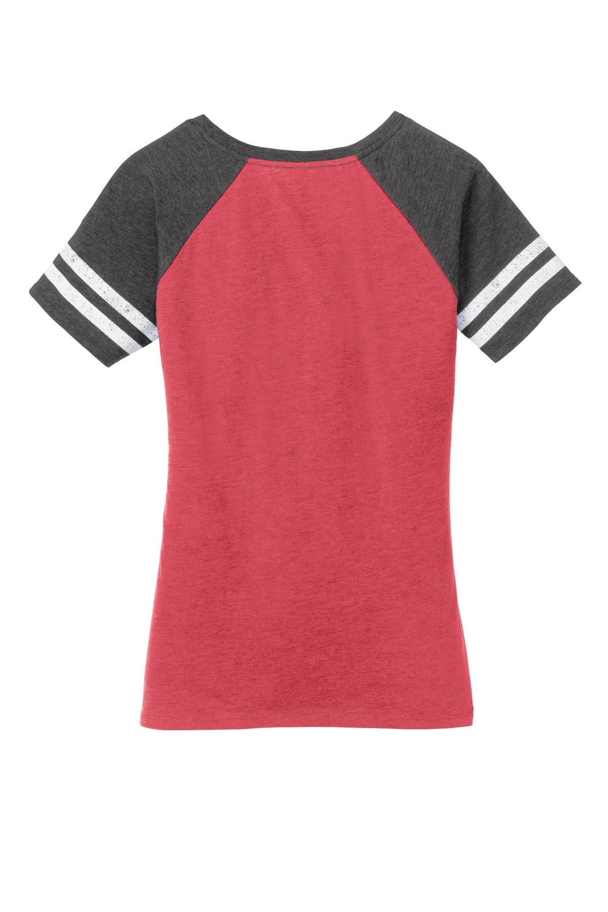 District  Women's Game V-Neck Tee. DM476