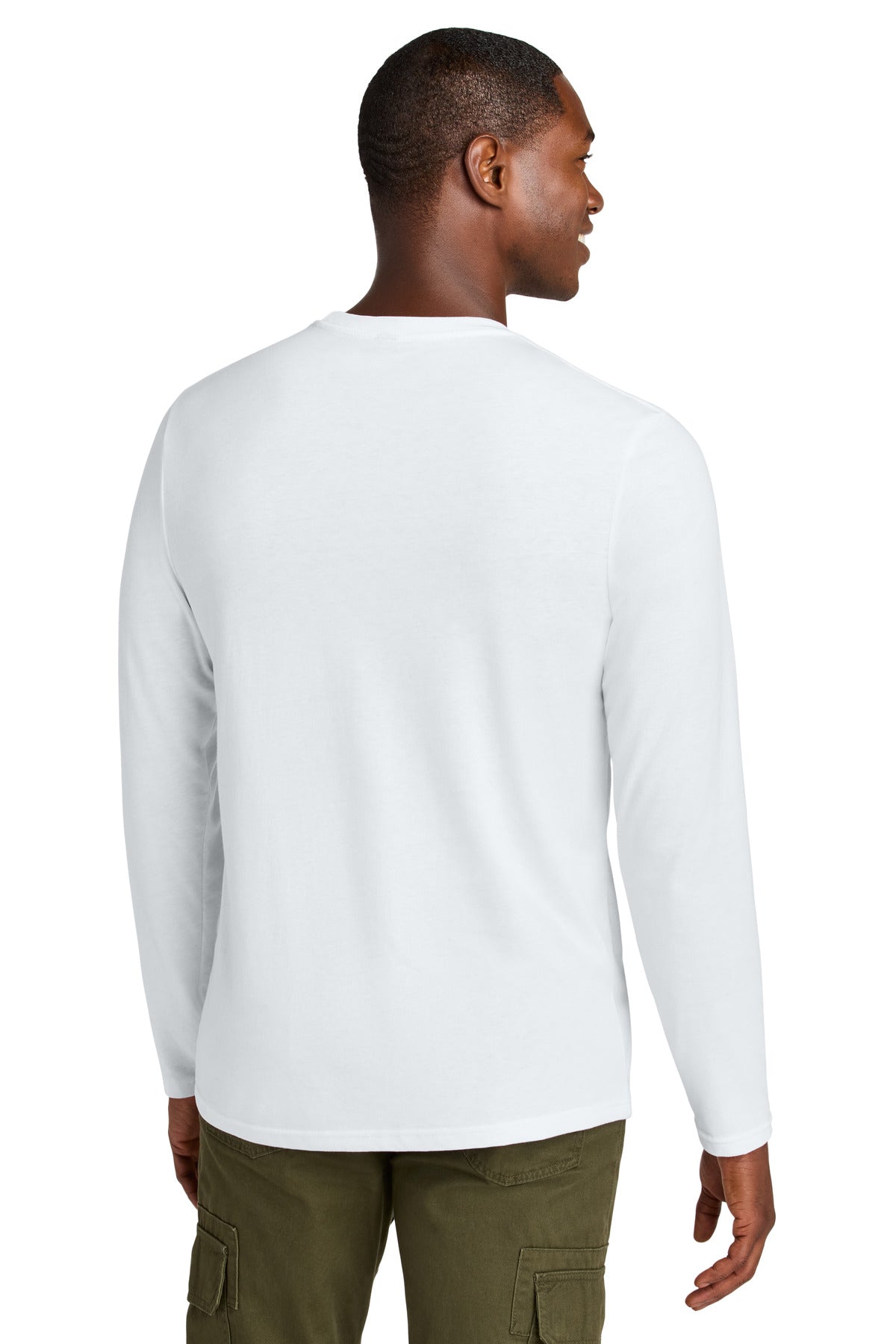 District Perfect Weight CVC Long Sleeve Tee DT185