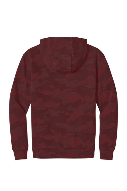 District Wash Camo Fleece Hoodie DT2200C