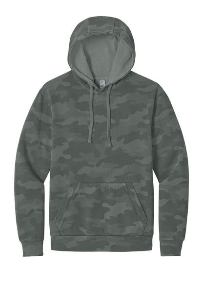 District Wash Camo Fleece Hoodie DT2200C