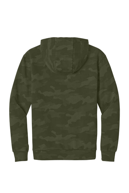 District Wash Camo Fleece Hoodie DT2200C