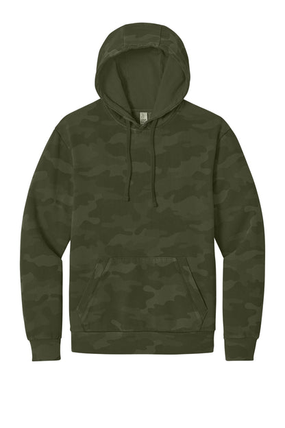 District Wash Camo Fleece Hoodie DT2200C