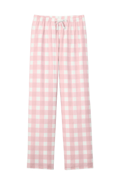 District Women's Flannel Plaid Pant. DT2800