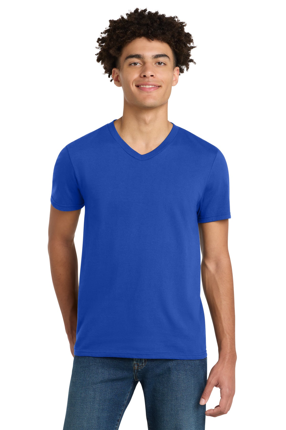 District Very Important Tee V-Neck. DT6500