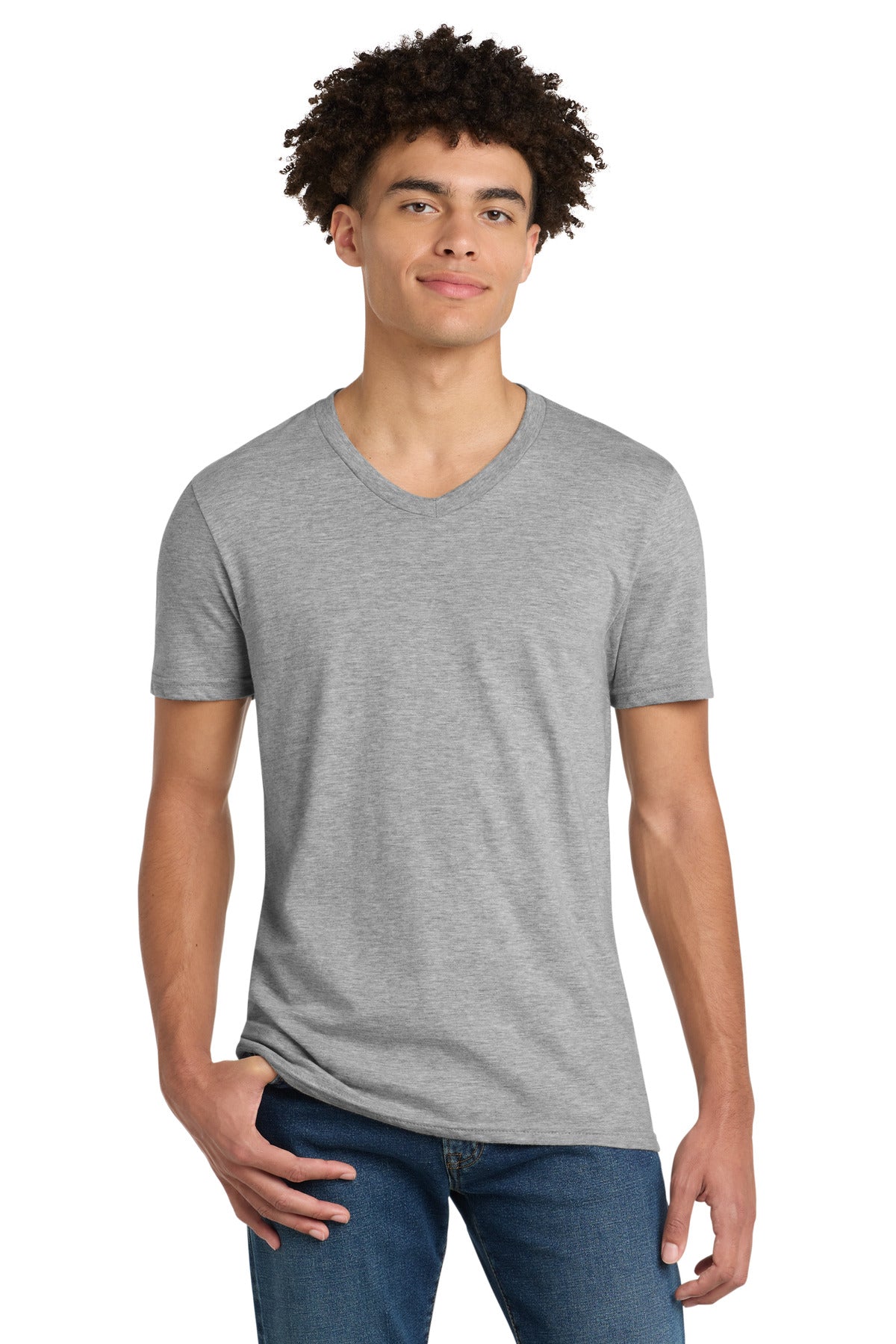 District Very Important Tee V-Neck. DT6500