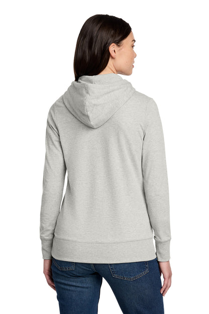 District Women's Featherweight French Terry Full-Zip Hoodie DT673